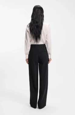 Relaxed-Fit Hose aus japanischem Krepp