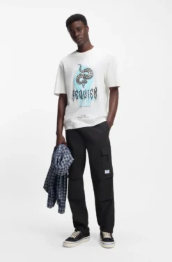 Relaxed-Fit Hose aus Ripstop-Gewebe