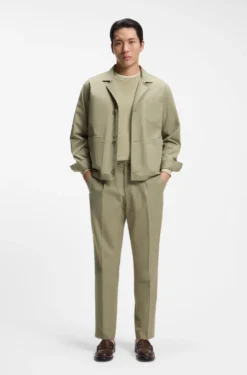 Relaxed-Fit Jacke aus Baumwolle