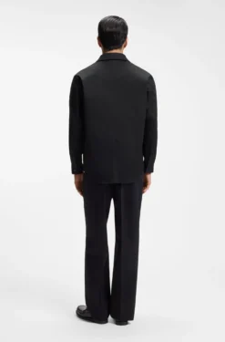 Relaxed-Fit Jacke aus Stretch-Baumwolle
