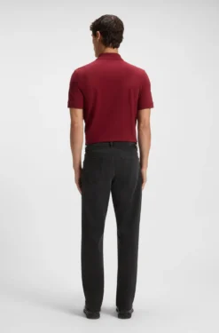Relaxed-Fit Jeans aus schwarzem Stretch-Denim