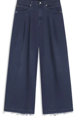 Relaxed-Fit Jeans mit weitem Bein