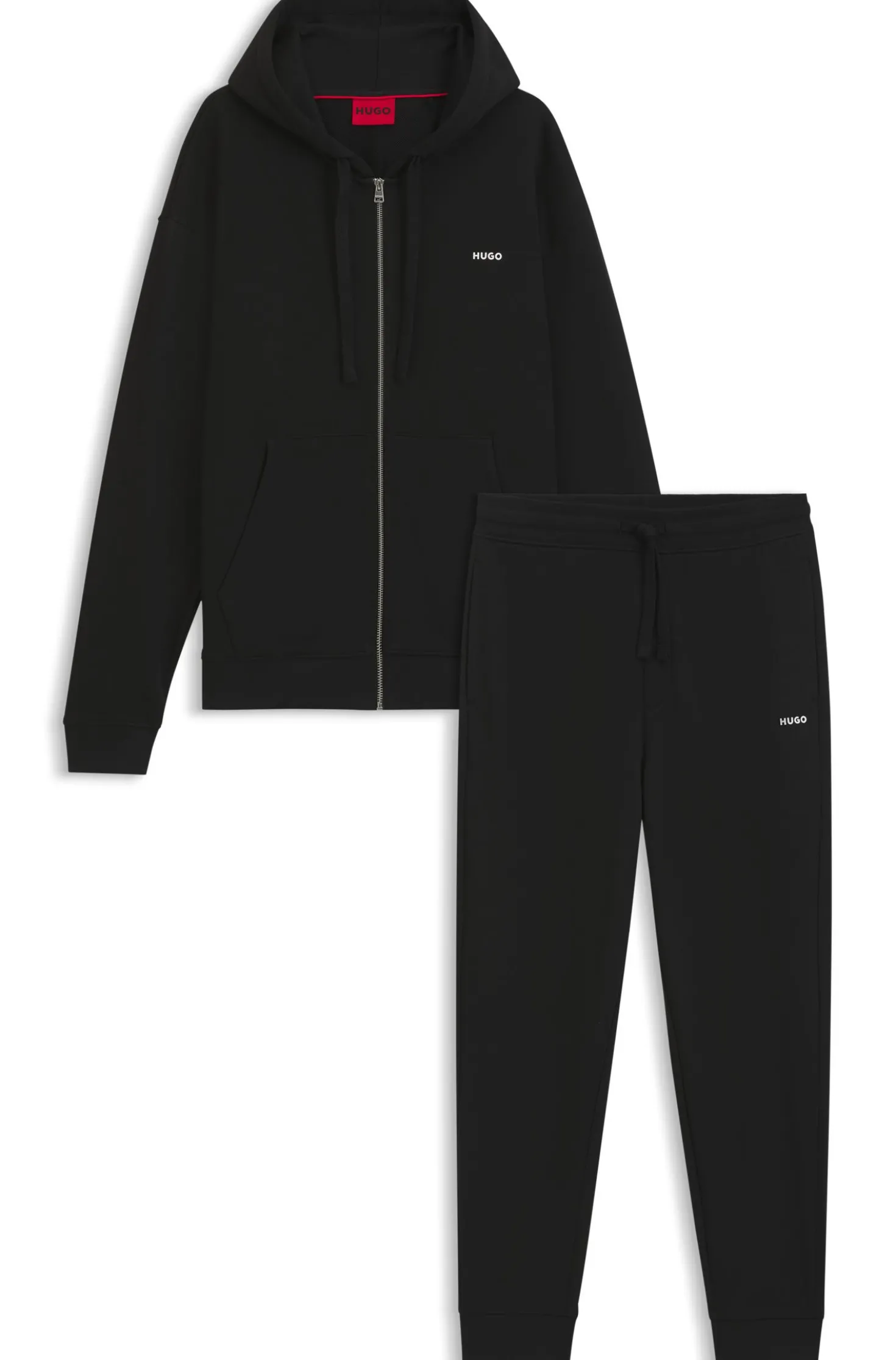 Relaxed-Fit Jogginganzug aus Baumwolle mit French-Terry-Struktur