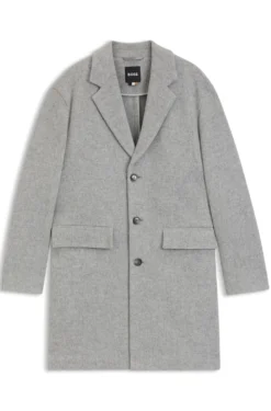 Relaxed-Fit Mantel aus Woll-Mix