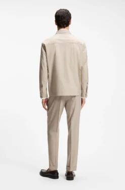 Relaxed-Fit Overshirt aus Drei-Lagen-Gewebe