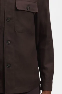 Relaxed-Fit Overshirt aus Leinen