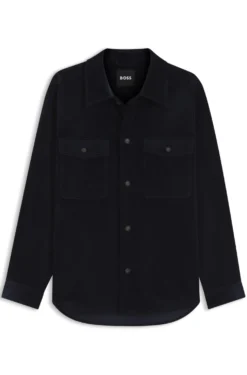 Relaxed-Fit Overshirt aus Stretch-Cord