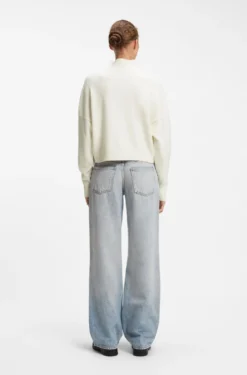 Relaxed-Fit Pullover mit Stehkragen