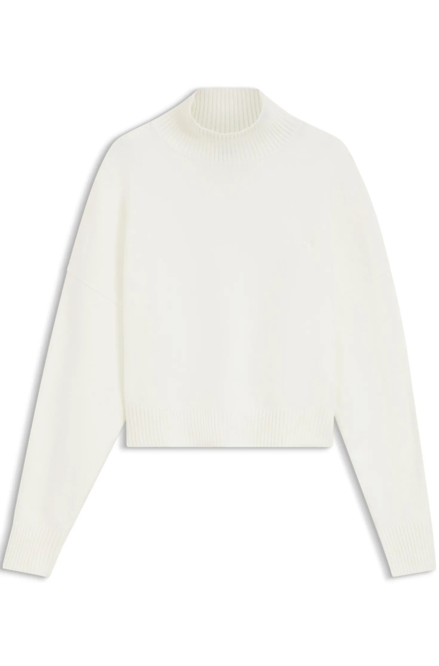 Relaxed-Fit Pullover mit Stehkragen