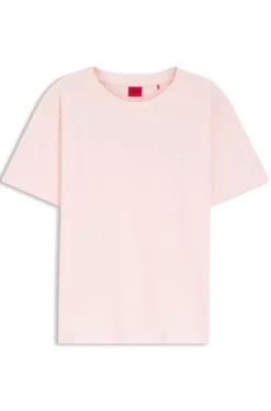 Relaxed-Fit Pyjama-Top aus Stretch-Baumwolle