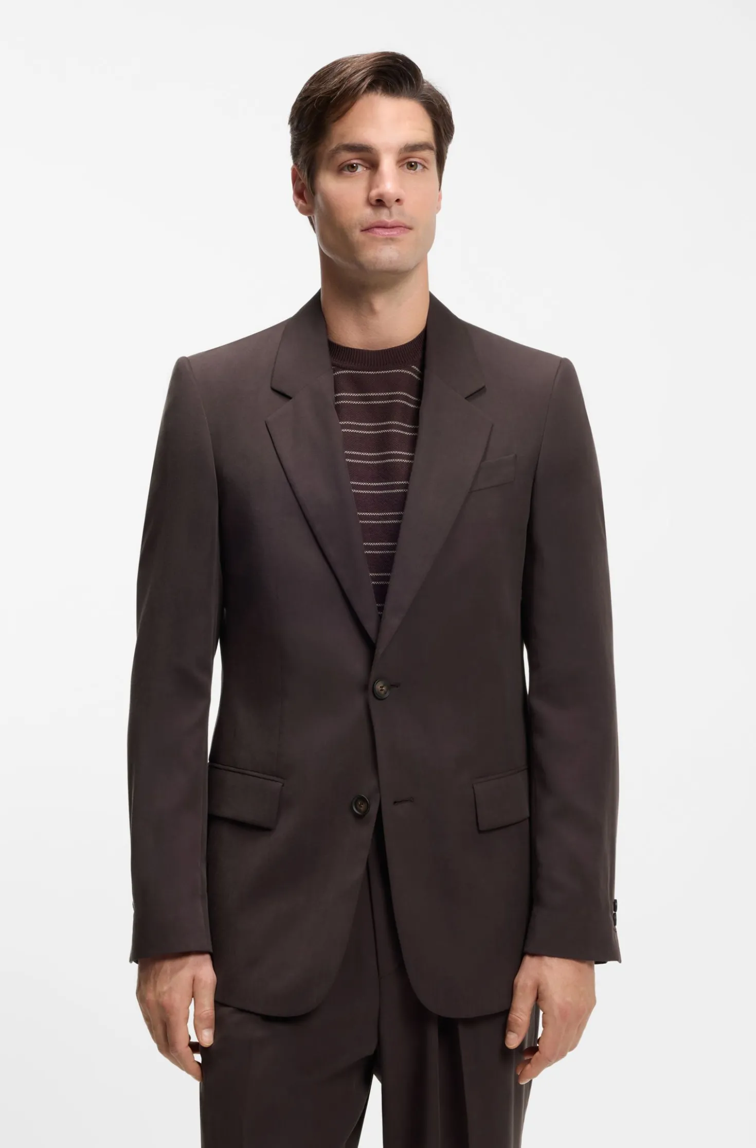 Relaxed-Fit Sakko aus Twill