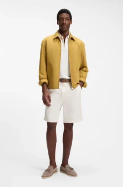 Relaxed-Fit Shorts aus Baumwolle mit Twill-Struktur