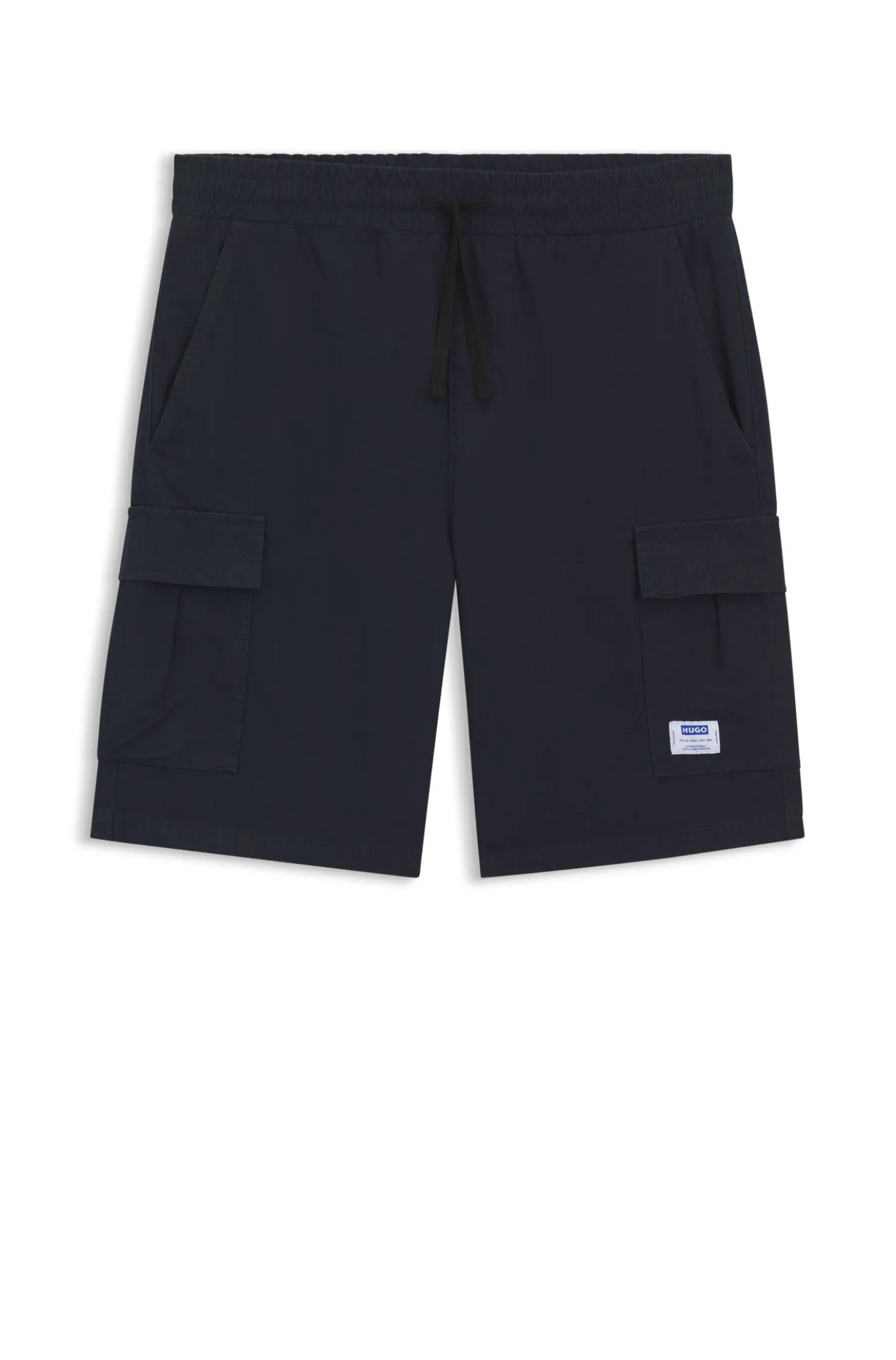 Relaxed-Fit Shorts aus Baumwoll-Ripstop