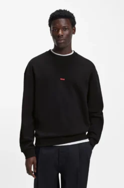 Relaxed-Fit Sweatshirt aus Baumwoll-Terry mit Hunde-Artwork