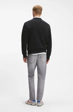 Relaxed-Fit Sweatshirt aus Baumwoll-Terry mit Logo-Stickerei