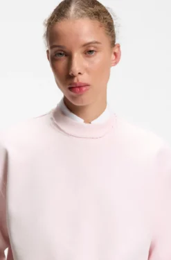 Relaxed-Fit Sweatshirt aus Baumwolle mit Logo-Stickerei