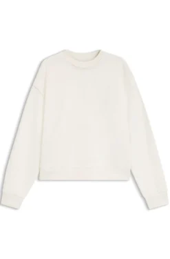 Relaxed-Fit Sweatshirt aus Baumwolle mit Logo-Stickerei