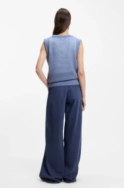 Relaxed-Fit Top mit großmaschiger Strick-Struktur
