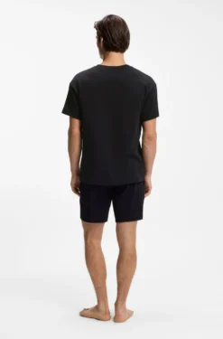 Relaxed-Fit Top mit High-Density-Logo-Print