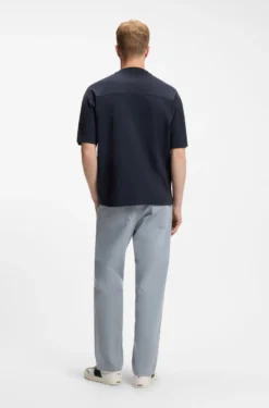 Relaxed-Fit T-Shirt aus Baumwolle mit Logo-Stickerei