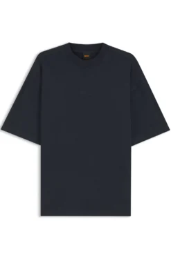 Relaxed-Fit T-Shirt aus Baumwolle mit Logo-Stickerei
