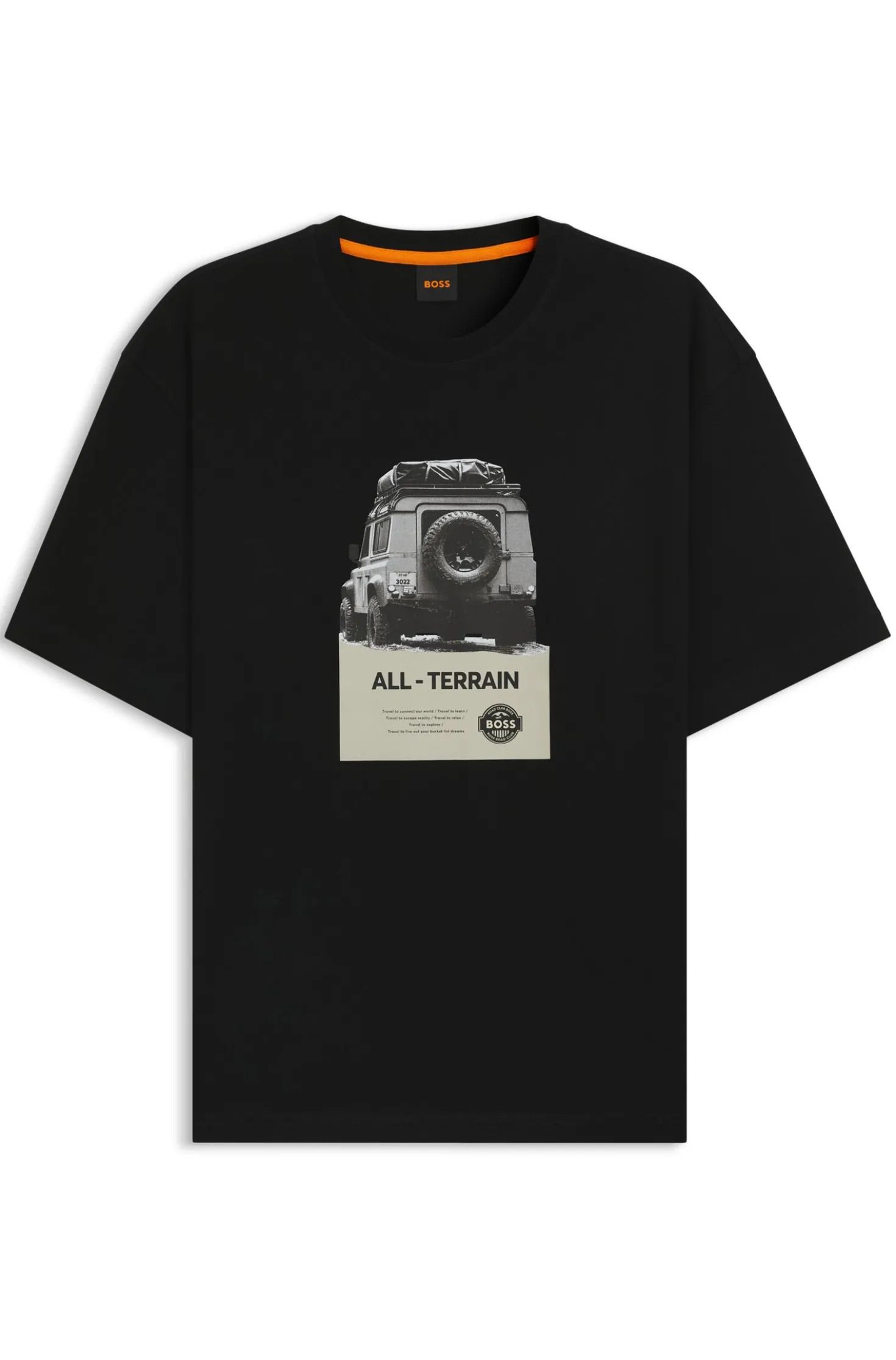 Relaxed-Fit T-Shirt aus Baumwoll-Jersey mit Artwork-Print