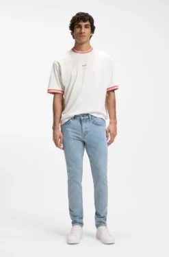 Relaxed-Fit T-Shirt aus Baumwolle mit Streifen-Dessin