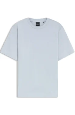 Relaxed-Fit T-Shirt aus merzerisierter Baumwolle