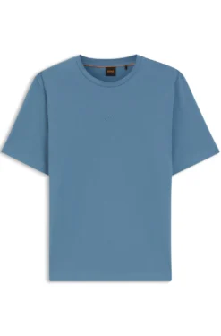 Relaxed-Fit T-Shirt aus Stretch-Baumwolle mit Logo-Detail