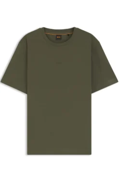 Relaxed-Fit T-Shirt mit geschichtetem Logo-Print