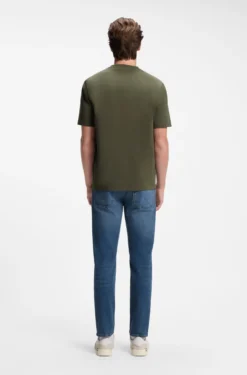 Relaxed-Fit T-Shirt mit geschichtetem Logo-Print