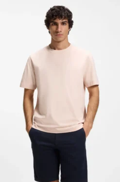 Relaxed-Fit T-Shirt mit geschichtetem Logo-Print