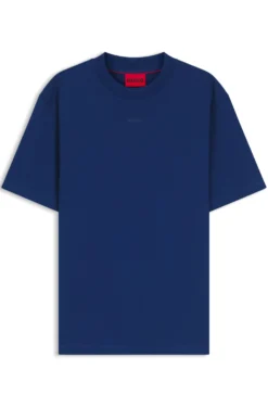 Relaxed-Fit T-Shirt mit zentralem Logo-Detail