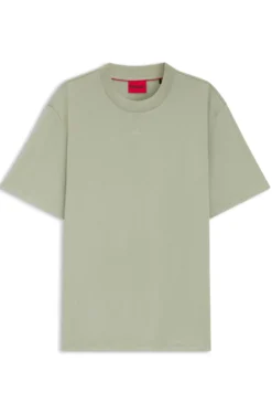 Relaxed-Fit T-Shirt mit zentralem Logo-Detail