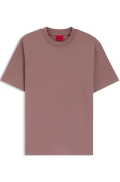Relaxed-Fit T-Shirt mit zentralem Logo-Detail
