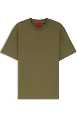 Relaxed-Fit T-Shirt mit zentralem Logo-Detail
