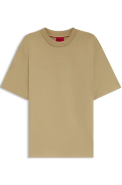 Relaxed-Fit T-Shirt mit zentralem Logo-Detail