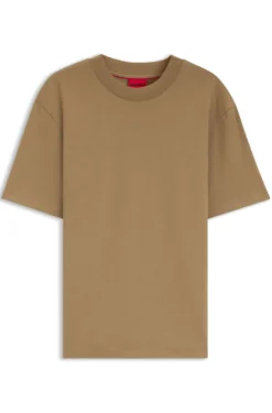 Relaxed-Fit T-Shirt mit zentralem Logo-Detail