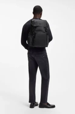 Rucksack aus Twill mit Double-B-Monogramm