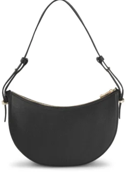 Schultertasche aus Leder mit Double-B-Monogramm