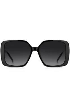 Schwarze Sonnenbrille mit Double-B-Monogramm