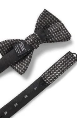 Seidenfliege mit Jacquard-Muster