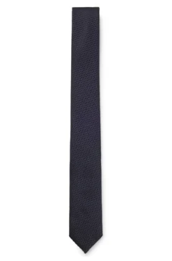 Seidenkrawatte mit Jacquard-Muster
