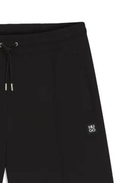 Shorts aus Baumwoll-Mix mit Stack-Logo-Besatz