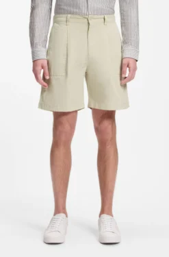 Shorts mit Bundfalten und Komfortbund