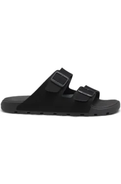 Slides mit zwei Riemen und Logo-Schließe