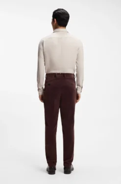 Slim-Fit Hemd aus Baumwoll-Mix-Flanell