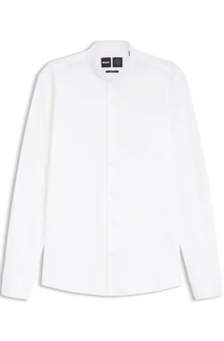 Slim-Fit Hemd aus funktionalem Stretch-Jersey