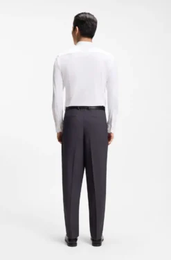 Slim-Fit Hemd aus funktionalem Stretch-Jersey