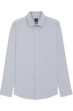 Slim-Fit Hemd aus funktionalem Stretch-Twill